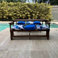 Banco Que Se Convierte En Mesa - 6 Plazas + cojines