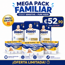 (516 Pañales + 2.592 Toallitas) Mega Pack Familiar Dodot Sensitive + Pure Aqua