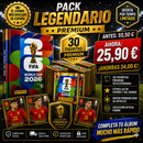 PACK LEGENDARIO x30 FIGURITAS PREMIUM